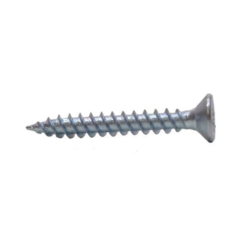 Centurion 1 1/4" x 8 ZP Cross Recessed Hardened Twin Thread Woodscrews with Countersunk Head  (200)