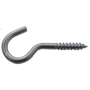 Centurion Screw Hooks - Zinc Plated - 60mm x 10mm - Pack of 100