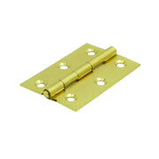 Centurion Steel Butt Hinges, Brassed, 75mm - Pack of 10