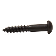 Centurion 1" x 8 Pozi Round Head Woodscrew - Black Japanned - (200)
