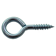 Centurion Steel Screw Eyes - Zinc Plated - 55mm x 5mm - Pack of 100