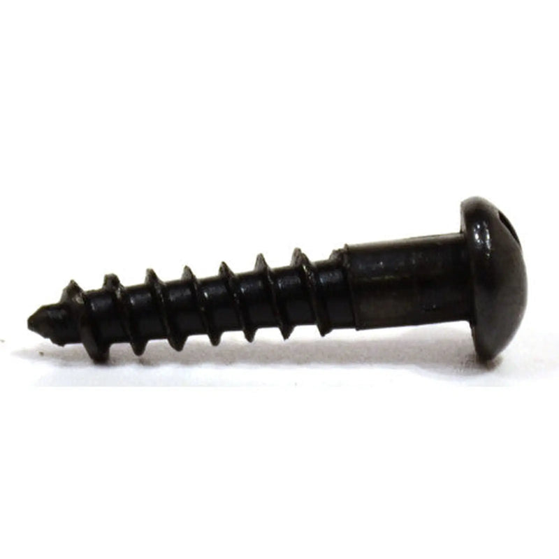 Centurion 1" x 10 Pozi Round Head Woodscrew - Black Japanned - (200)