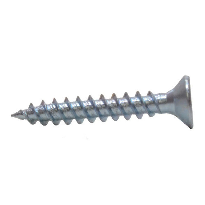 Centurion 1 1/4" x 10 ZP Cross Recessed Hardened Twin Thread Woodscrews with Countersunk Head  (200)