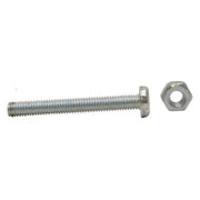 Centurion M3 x 25mm Machine Screws & Nuts - Zinc Plated - (100)