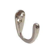 Centurion 50mm Die Cast Single Wardrobe Hook - Chrome Plated - Pack of 20