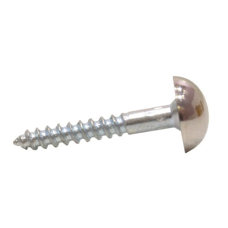 Centurion 30mm x 8 CP Dome Mirror Screws   (100)