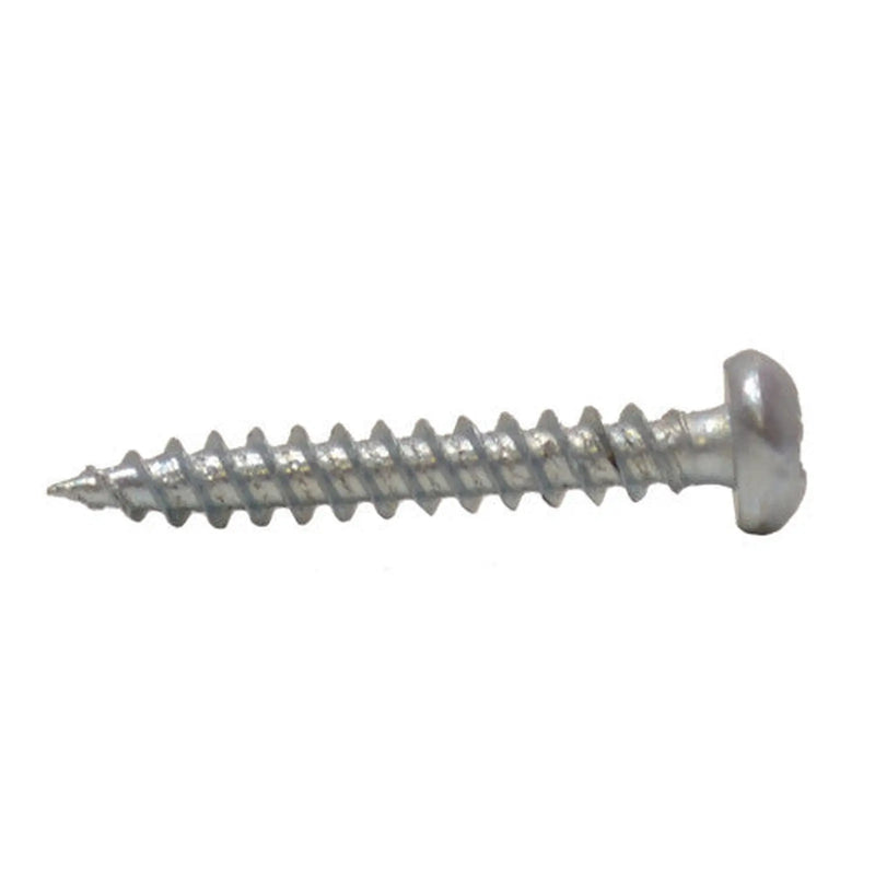 Centurion 1" x 6 ZP Round Head Woodscrews  (200)