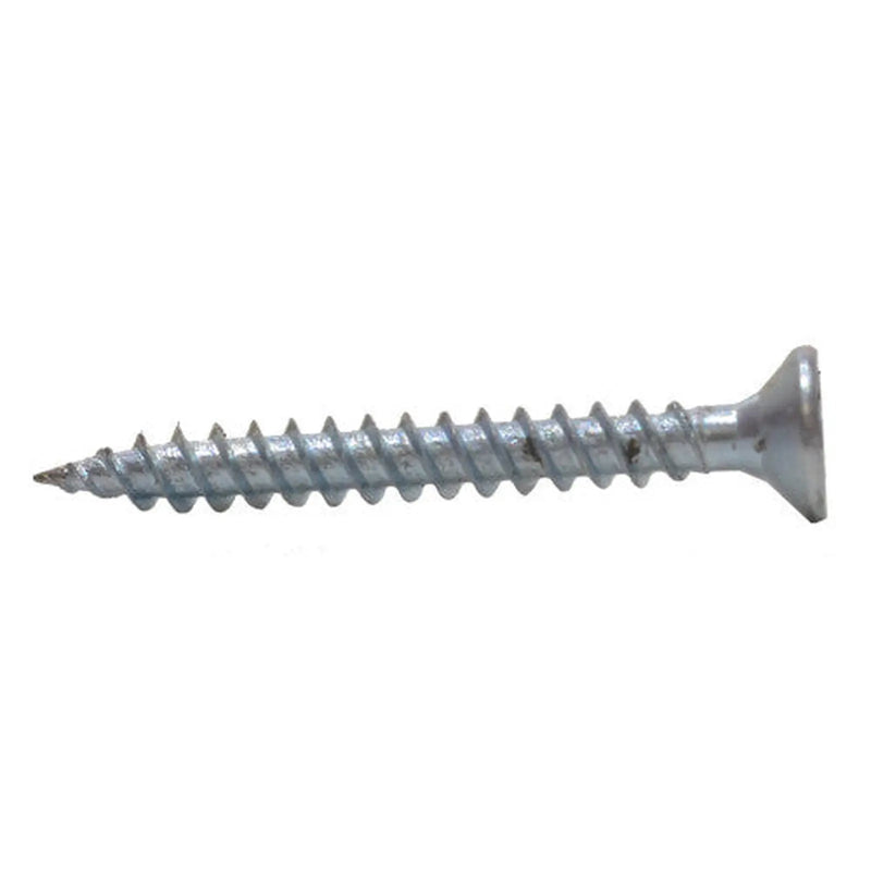 Centurion 1 1/4" x 6 ZP Cross Recessed Hardened Twin Thread Woodscrews with Countersunk Head  (200)