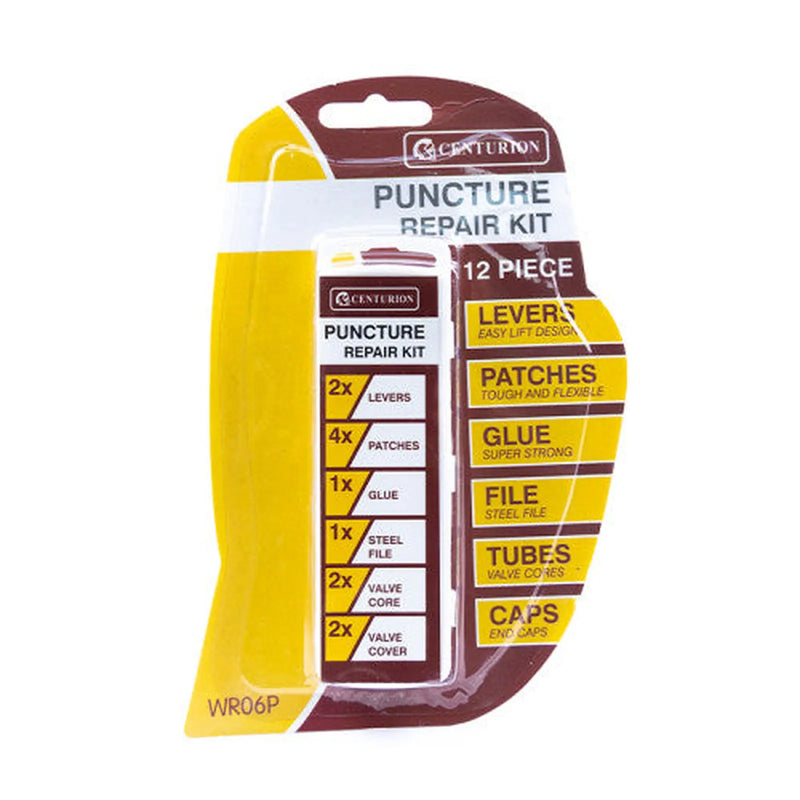 Centurion Puncture Tyre Repair Kit - Pack of 12