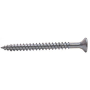 Centurion 2 1/2" x 12 ZP Cross Recessed Hardened Twin Thread Woodscrews with Countersunk Head  (100)