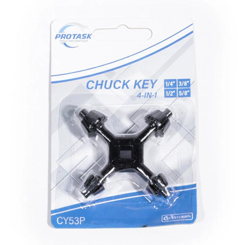Centurion ProTask 4 in 1 Universal Drill Chuck Key - Pack of 5