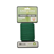 Centurion Garden Sponge Twist Tie, Green, 4mm x 5m - Pack of 12