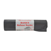 Centurion Basic Refuse Sacks, Black, 80 Litre Capacity - Pack of 5
