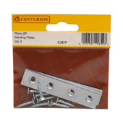Centurion 75mm ZP Mending Plate (Pack of 2) - Pack of 5