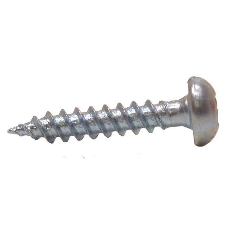 Centurion 1" x 10 ZP Round Head Woodscrews  (200)