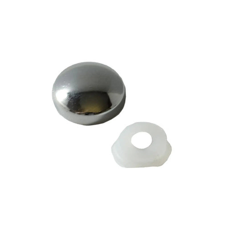 Centurion Chromed Plastic Dome Screw Cover - Pack of 100