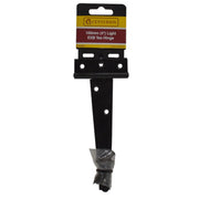 Centurion Light Tee Hinges, Epoxy Black, 100mm - Pack of 5