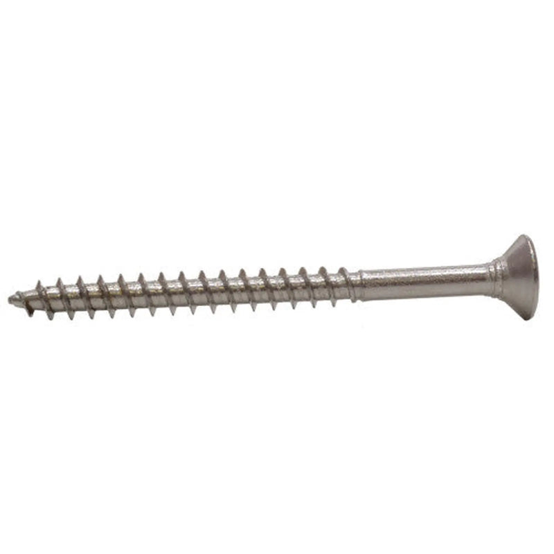 Centurion 5mm x 60mm Stainless Steel Chipboard Screws CRCS Head Countersunk  (200)