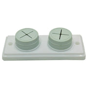 Centurion 125mm Double Cloth Holder - Pack of 10