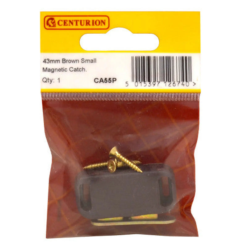 Centurion 43mm Brown Small Magnetic Catch - Pack of 5