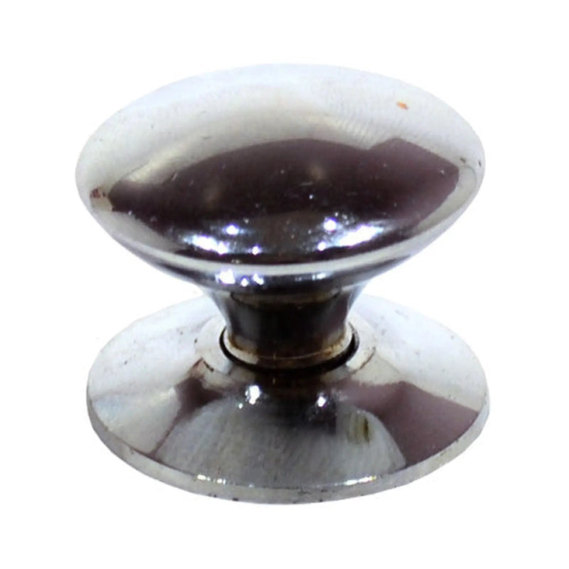 Centurion Victorian Cupboard Knobs, Chrome Plated, 25mm Dia. - Pack of 10