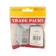 Centurion Corner Brace - Zinc Plated - 50mm - (10 PK) - Pack of 5