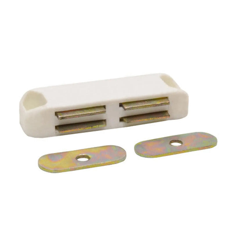 Centurion 70mm White Twin Magnetic Catch - Pack of 50
