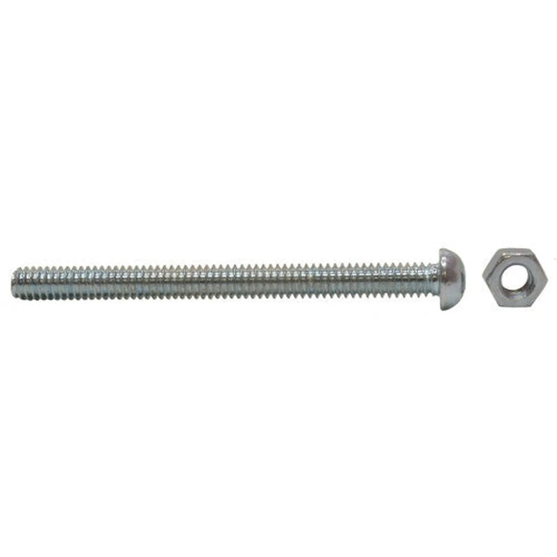 Centurion M5 x 75mm Machine Screws & Nuts - Zinc Plated - (100)