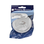 Centurion Plug - Sink Bath - White - 1 1/2" - 2" PVC Universal - Pack of 5