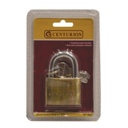 Centurion Heavy Duty Brass Padlock, 50mm - Pack of 12