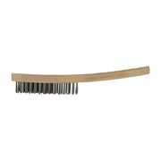 Centurion Wire Brush, Wooden  4 Row - Pack of 6
