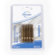 Centurion ProTask 50mm Titanium Coated Pozi Assorted Screwdriver Bit Set - Pack of 12