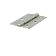 Centurion 75mm BZP Steel Butt Hinges CE Fire Rated 1pr - Pack of 5