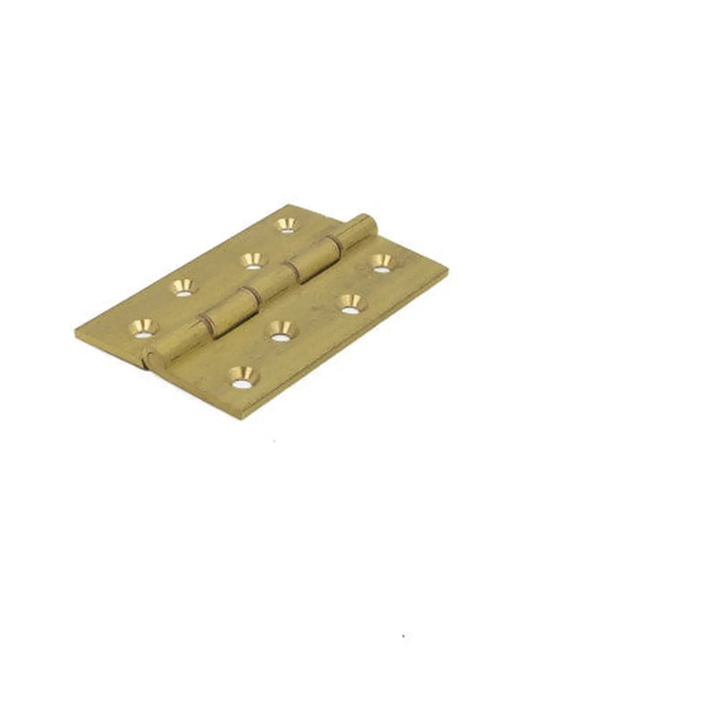 Centurion Heavy Brass Butt Hinges, Self Colour, 102mm x 67mm - Pack of 5