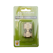 Centurion Brass Female Quick Fix Connector, 1/2" BSP - Pack of 5