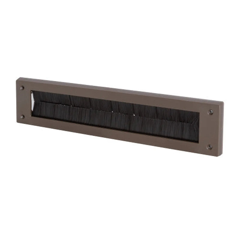 Centurion Warmseal Letterbox Draught Excluder, Brown, 43mm x 275mm Opening - Pack of 5