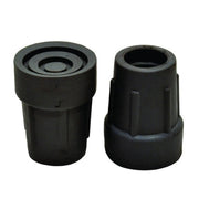 Centurion 19mm Black Rubber Crutch Ferrule - Pack of 20