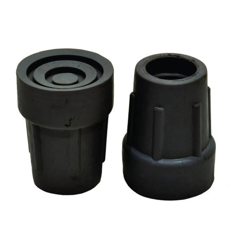Centurion 19mm Black Rubber Crutch Ferrule - Pack of 20