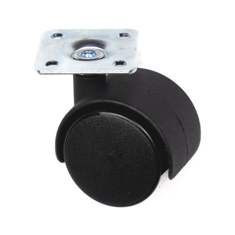 Centurion 40mm Twin Wheel Plate Fix Castors - Pack of 5