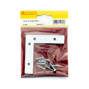 Centurion 75mm ZP Angle Plate (Pack of 2) - Pack of 5