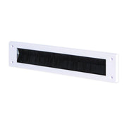 Centurion Warmseal Letterbox Draught Excluder, White, 43mm x 275mm Opening - Pack of 5