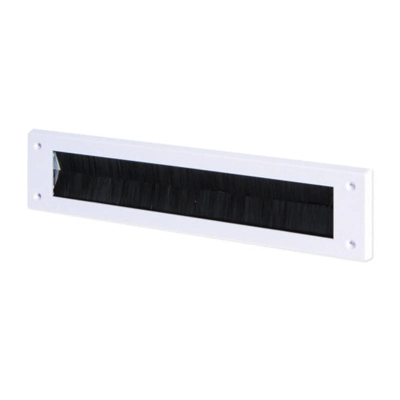 Centurion Warmseal Letterbox Draught Excluder, White, 43mm x 275mm Opening - Pack of 5