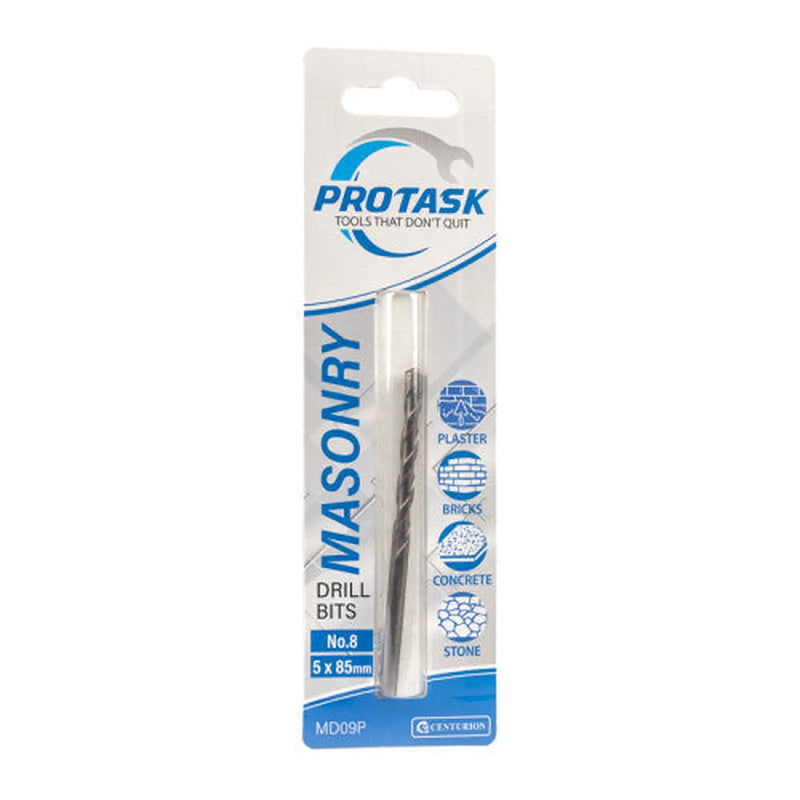 Centurion Protask Masonry Drill Bit Standard Series No.8 (5 x 85mm) - Pack of 5