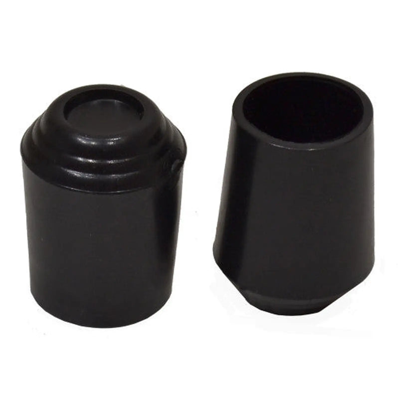 Centurion 22mm Chair Ferrules - Black Rubber - Pack of 50
