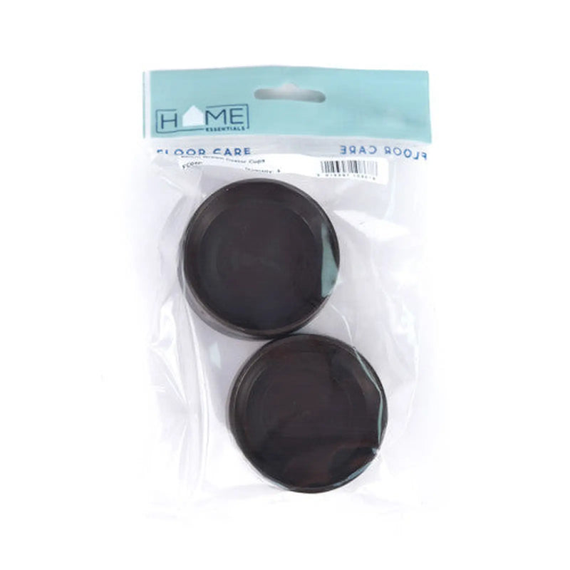 Centurion 60mm Brown Castor Cups (Pack of 4) - Pack of 5