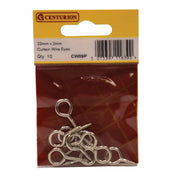 Centurion 22mm x 2mm Curtain Wire Eyes (Pack of 10) - Pack of 5