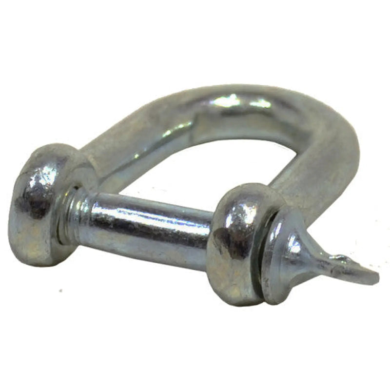 Centurion Dee Shackles, Galvanised, 6mm x 25mm x 13mm - Pack of 20