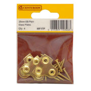 Centurion 25mm EB Plain Glass Plate (Pack of 4) - Pack of 5