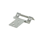 Centurion Single Cranked Steel Flush Hinges, Zinc Plated, 51mm x 16mm - Pack of 25