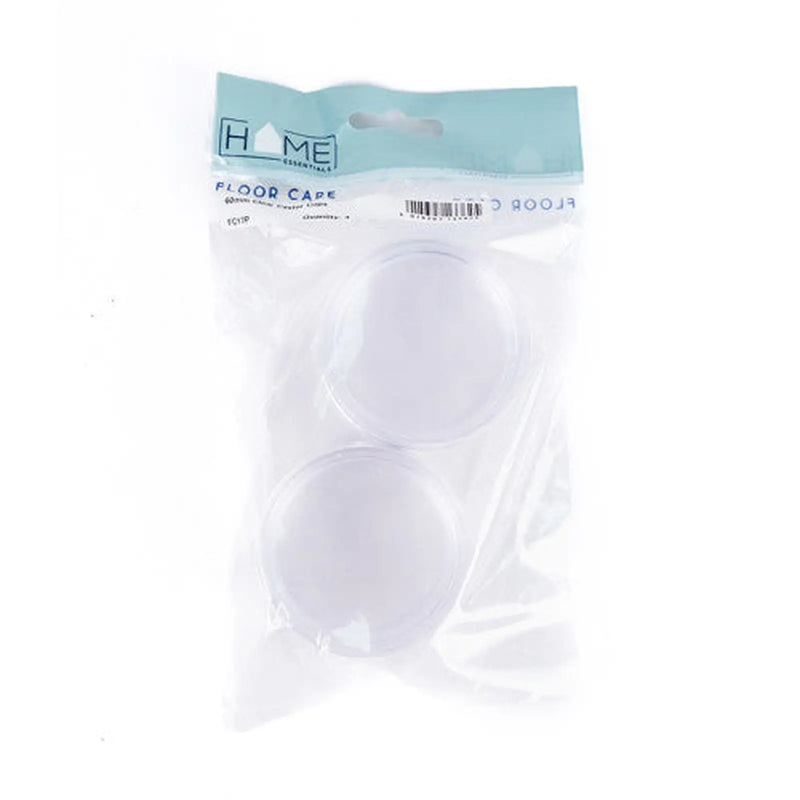 Centurion 60mm Clear Castor Cups  (Pack of 4) - Pack of 5